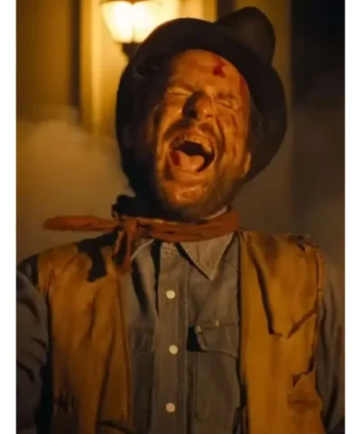 Charlie Day Fools Paradise Latte Pronto Brown Leather Vest