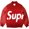 Chenille Supreme Varsity Red Jacket