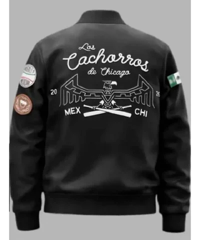 Chicago Cubs 2026 Cachorros de Chicago Black Varsity Jacket