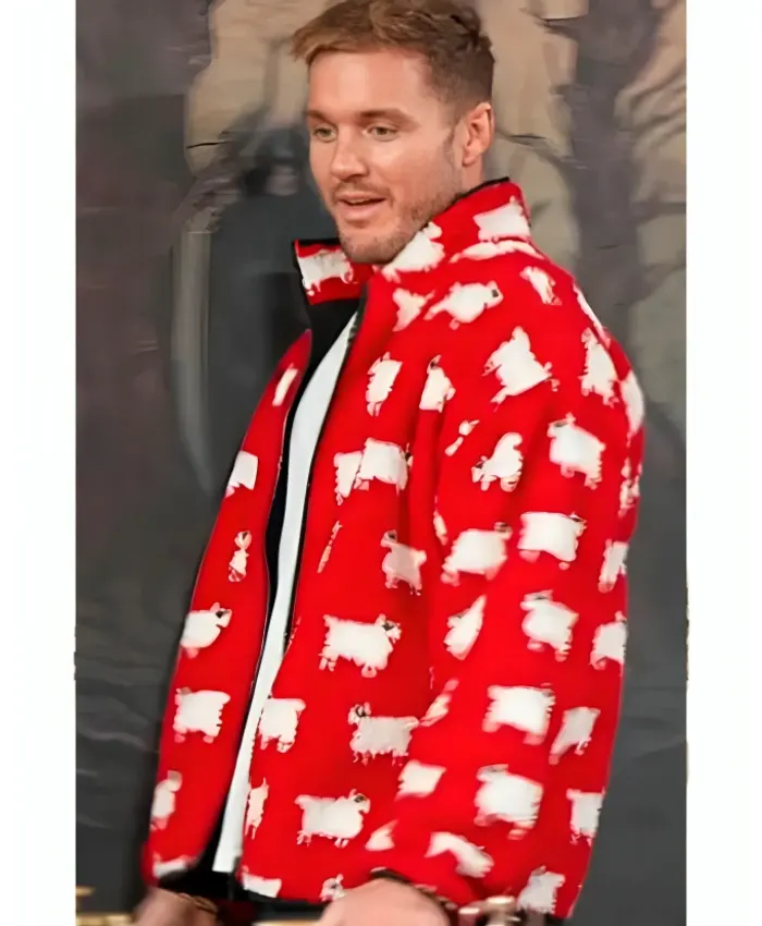 Colton Underwood The Traitors Season 4 Black Sheep Jacket