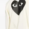 Comme Des Garcons Play Heart-Print Trck Jackt