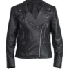 Dai Feng Boss Level Black Leather Jacket