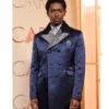Damson Idris Prada Academy Awards Oscars 2026 Double Breasted Navy Coat