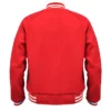 Disney World Mickey Mouse Red Varsity Jacket