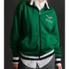 Eagles Retro Full-Zip Track Green Jacket
