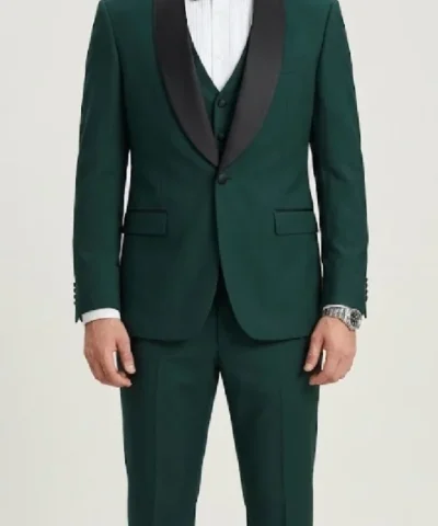 Emerald Tuxedo Suit