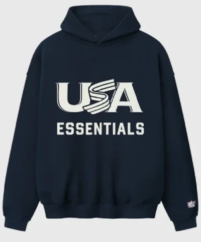 Essentials USA Baseball Sport Hoodie