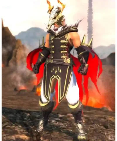 Final Fantasy XIV FFXIV 14 Bonewicca Whisperer Leather Costume Jacket