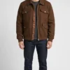 Floyd Smernitch TV Series DTF St. Louis 2026 David Harbour Multi Pocket Brown Jacket