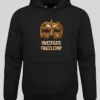 Frazzledrip Black and White Fleece Pullover Hoodie