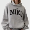 Gap x Young Miko 2026 Grey Oversized Hoodie For Sale 
