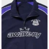Gap × Awake NY 2026 Oversized Full Zip Navy Track Jacket