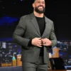 Get Roman Reigns The Tonight Show Green Suit