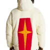 Gundam RX-78 Reversible Off-White Puffer Jacket For Men and Women 