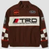 HUF x Toyota TRD Global Racing Brown Jacket