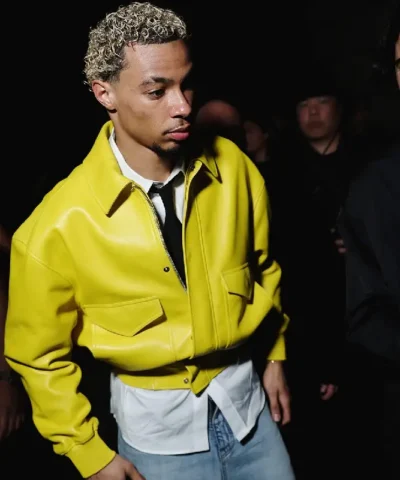 Hugo Ekitike Fashion Week Jacket