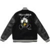 Human Made x Verdy Wool with Leather Black Varsity Jacket