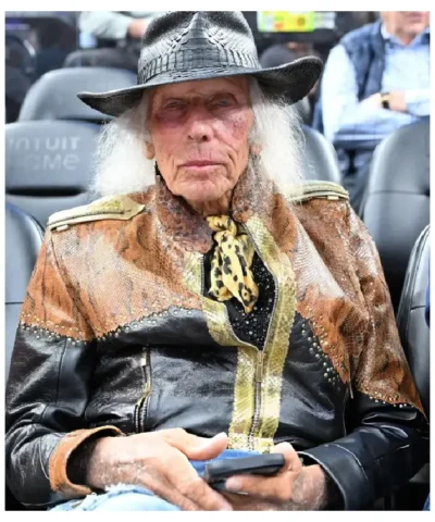 Jimmy Goldstein Los Angeles Clippers VS San Antonio Spurs Black and Brown Jacket