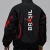 Jordan x Brazil 2026 World Cup Black and Red Jacket For Sale
