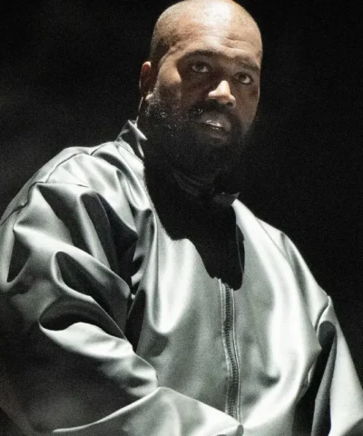 Kanye West Mexico City Black Leather Jacket