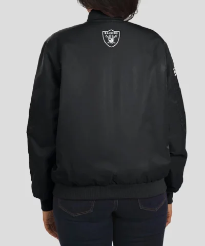 Las Vegas Raiders Black Patch Full-Zip Jacket For Men and Women 
