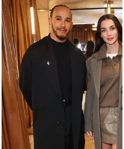 Alternative view of Lewis Hamilton Ferrari Style London Store Opening Event Coat