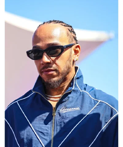 Lewis Hamilton Willy Chavarria Freedom Belongs To All Blue Track Jacket
