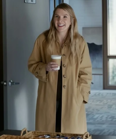 Lily Rabe Shrinking S03 Trench Coat