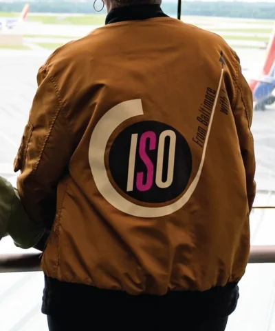 Limited Edition 12th Anniversary Rolling Stone Brown Satin Jacket