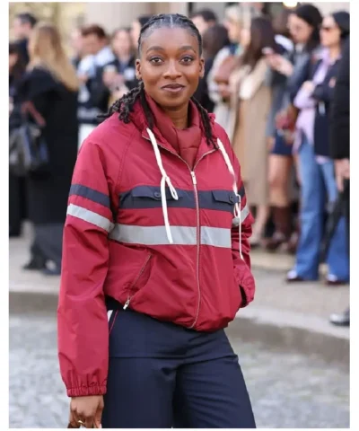 Little Simz Paris Fashion Week Jacket