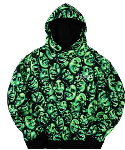 MARKET X SHREK AOP HOODIE for sale