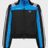Martine Rose Blue and Black Track Jacket For Sale