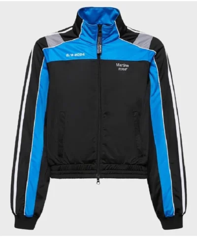 Martine Rose Blue and Black Track Jacket For Sale