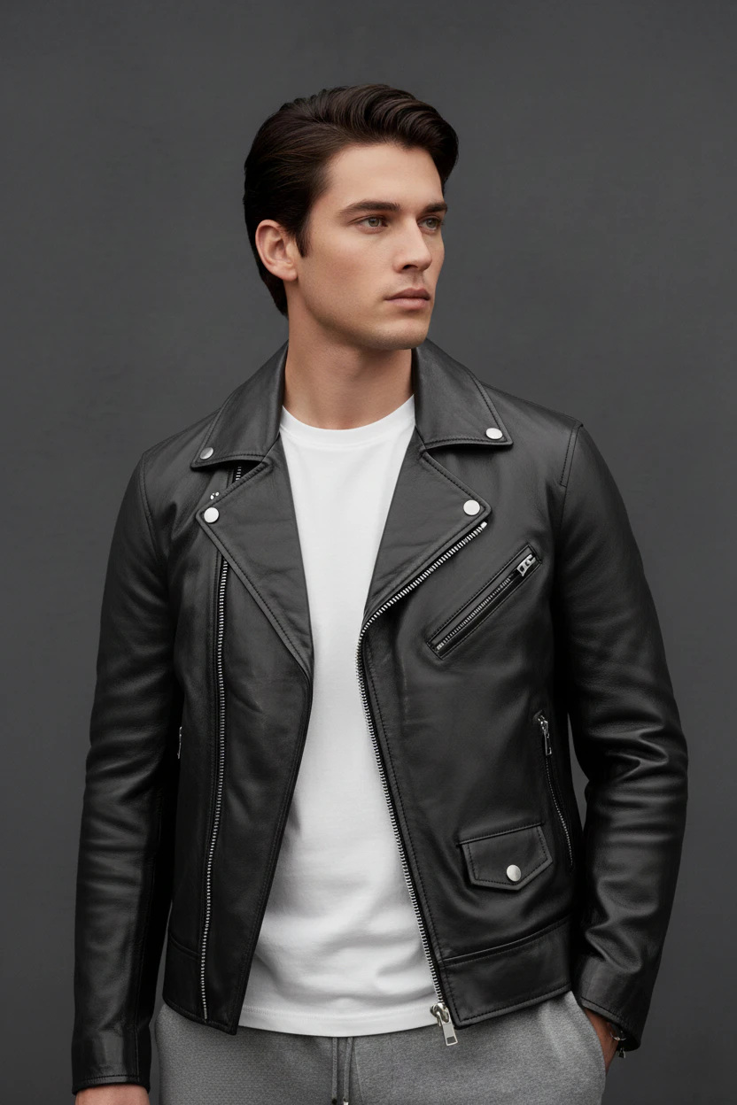 Men Leather Jacket