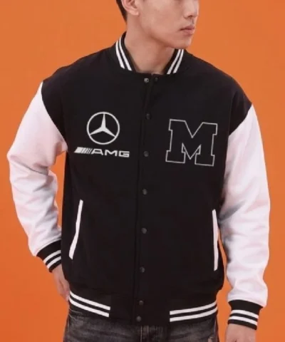Mercedes Classic Varsity Jacket