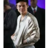 Metallic Harry Style Satin Jacket