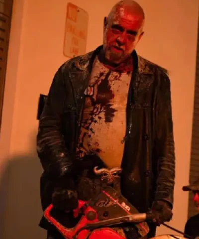 Mike Ferguson Blackout 2026 Atticus Reed Black Leather Coats