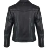 Movie Boss Level 2021 Michelle Yeoh Black Leather Jacket