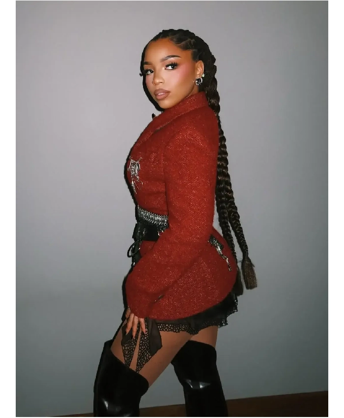 NBA All-star Red Textured Blazer