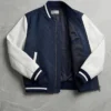 NBA Knicks vs. Lakers Courtside Martin Lawrence Varsity Jacket For Sale