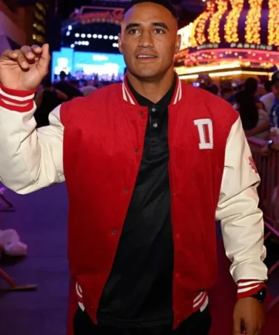 NRL Fan Day Valentine Holmes Varsity Jacket