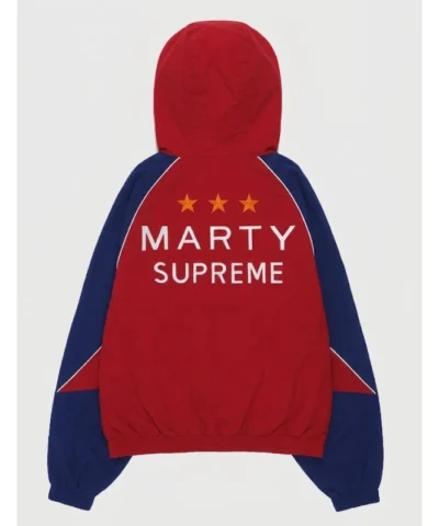 Nahmias Marty Supreme Korea Full-Zip Red and Blue Hooded Jacket 