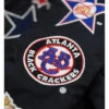 Negro Leagues Baseball Commemorative Satin Black Bomber Jacket