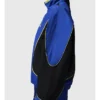 Nike x Jordan FIFA World Cup Brazil 2026 Anthem Womens Black and Blue Oversized Jacket