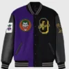 OVO Batman x The Joker Split Varsity Jacket