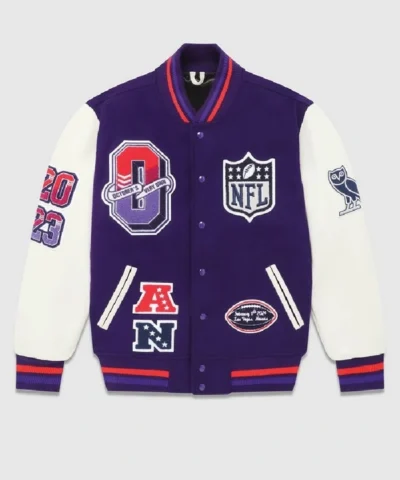 OVO x NFL Super Bowl LVIII Varsity Jacket