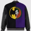 Octobers Very Own 2026 Batman x The Joker Split Black and Purple Jacket 