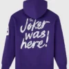Octobers Very Own 2026 The Joker Defaced Purple Fleece Hoodie