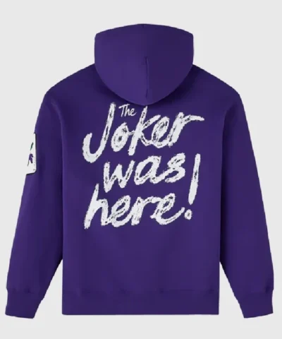 Octobers Very Own 2026 The Joker Defaced Purple Fleece Hoodie