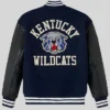Octobers Very Own x 1951 Kentucky Wildcats Navy and Black Varsity Bomber Jacket